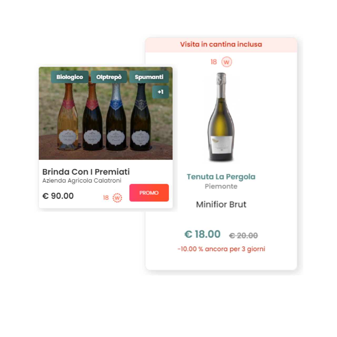 Winebox e vini