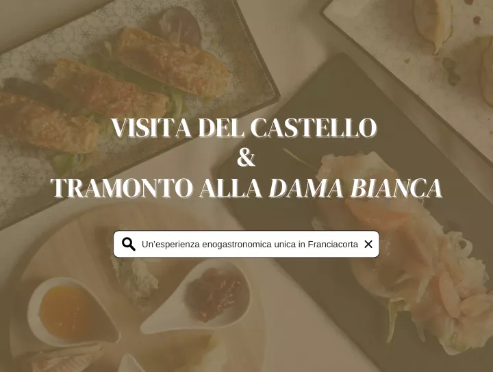 Immagine visita Visita del Castello & Tramonto alla Dama Bianca cantina Castello di Bornato