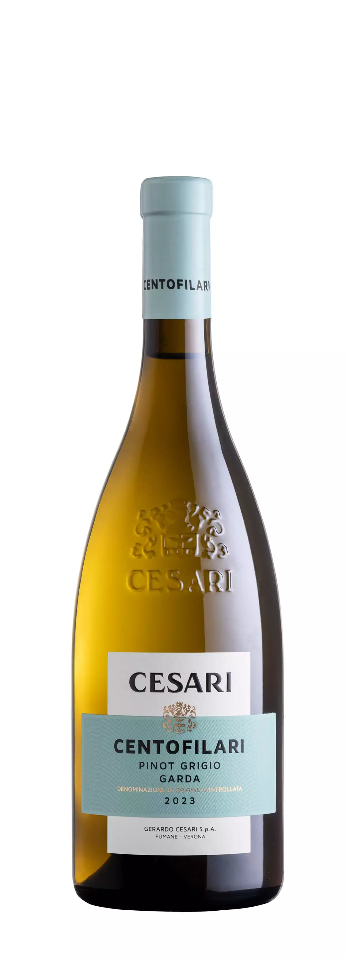 Bottiglia Pinot Grigio Garda DOC Centofilari 2023