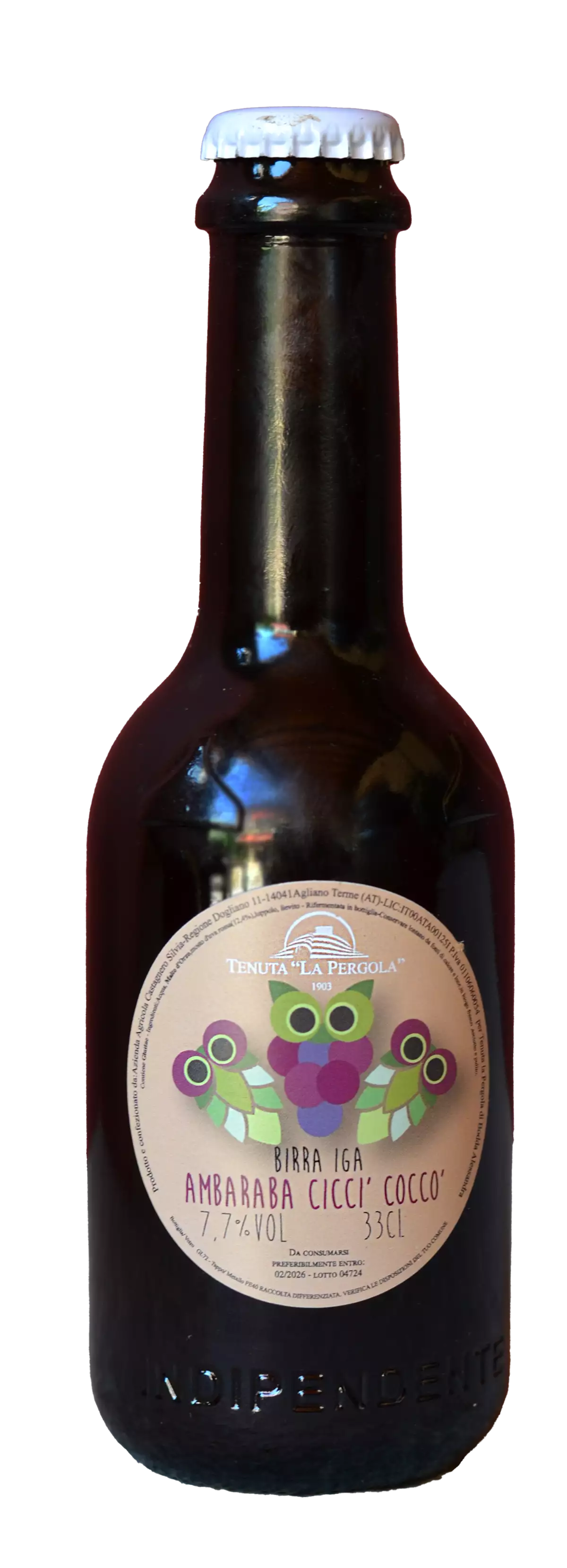 Bottiglia Birra IGA "Ambarabaciccicoccò"