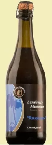 Immagine vino LAMBRUSCO MANTOVANO banda BLU ROSSISSIMO