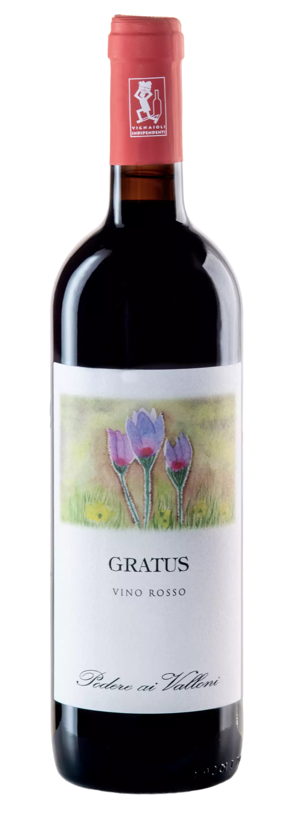 Bottiglia Colline Novaresi Nebbiolo DOC bio Gratus Bottiglia Colline Novaresi Nebbiolo DOC bio Gratus