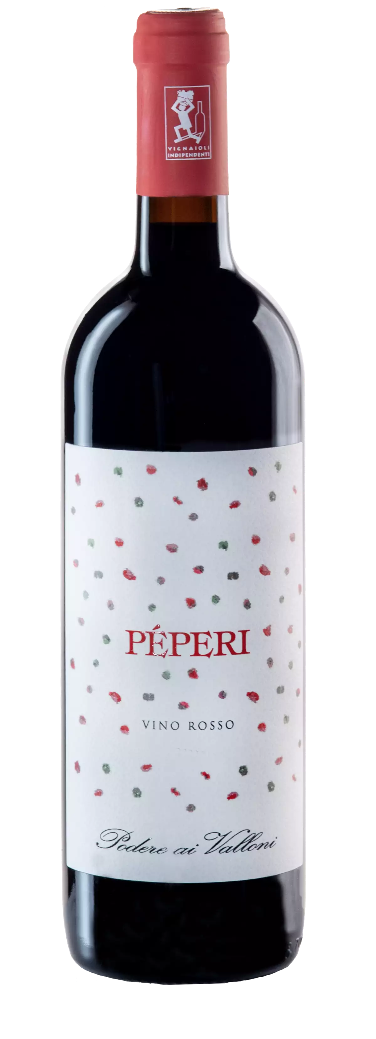Bottiglia Vino rosso bio Péperi
