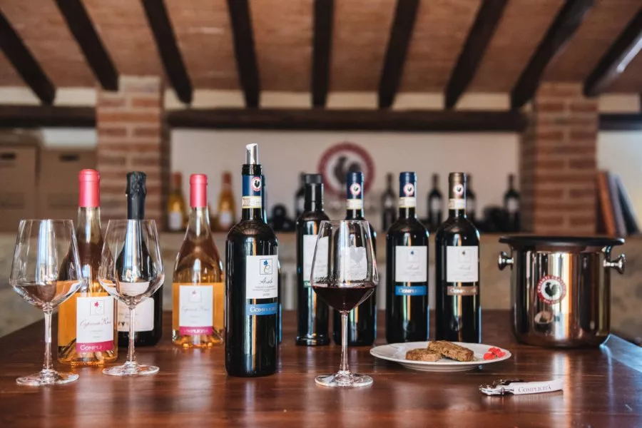 Immagine Degustazione  5 vini + olio 7