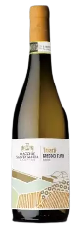 Bottiglia Greco di Tufo "Triarii" D.O.C.G - Cantina Macchie Santa Maria