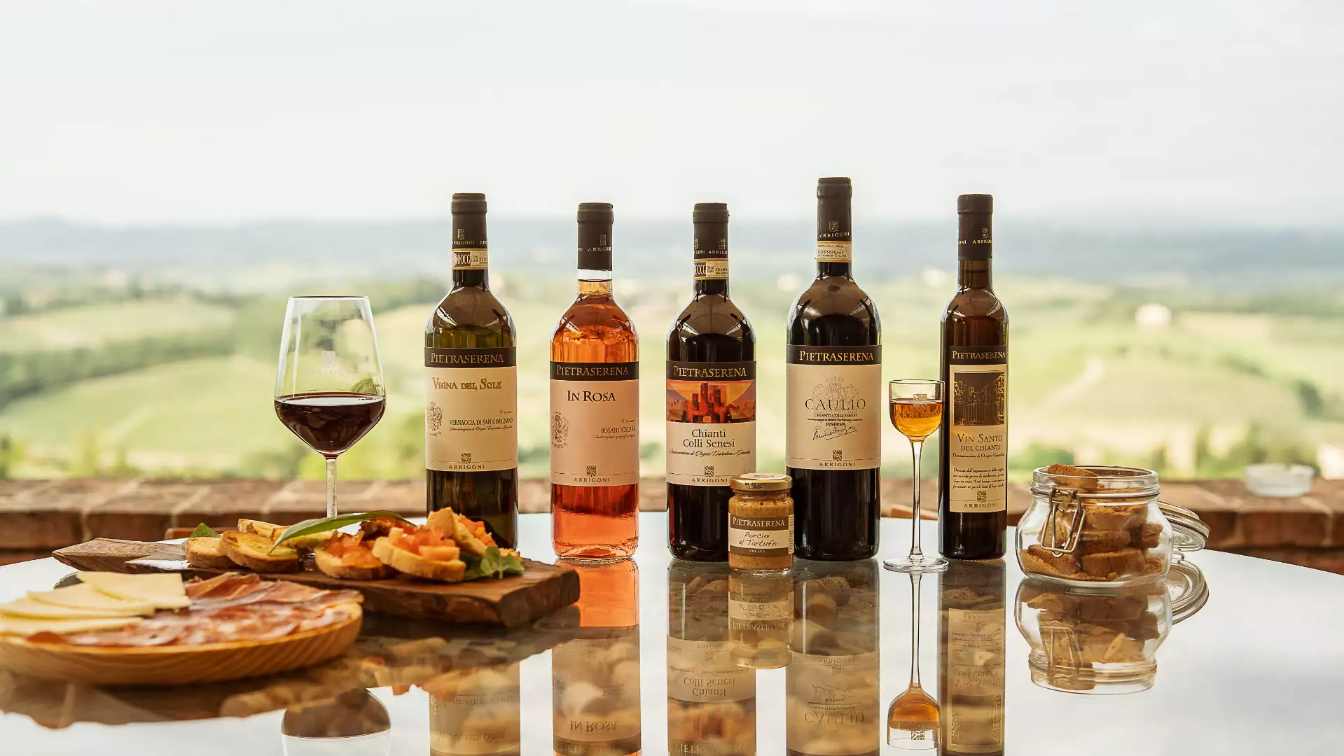 Immagine visita Degustazione 5 vini cantina Arrigoni Wine Family - Pietraserena